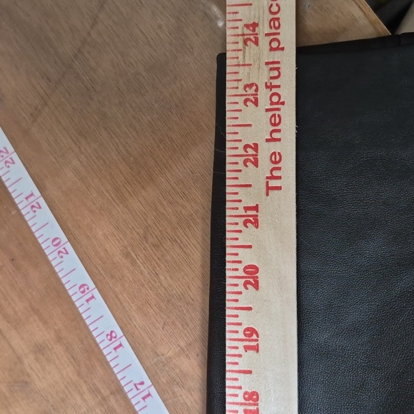 Worthington Lambskin Leather Coat – Black – Size XL - Picture 8 of 9